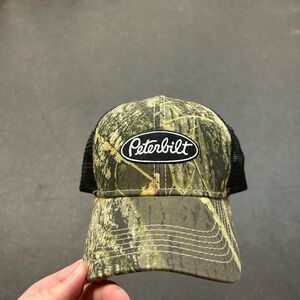 Camo Peterbilt hat